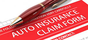 Insurance claim form — you have the freedom to choose your repair shop